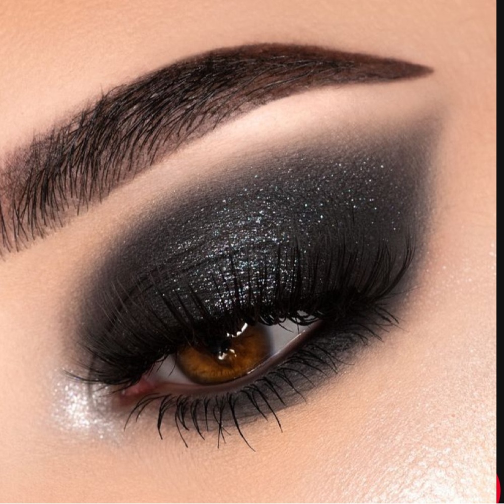 Rockins Hot mess glitter gel eye pens in Beatnik Black NWOB